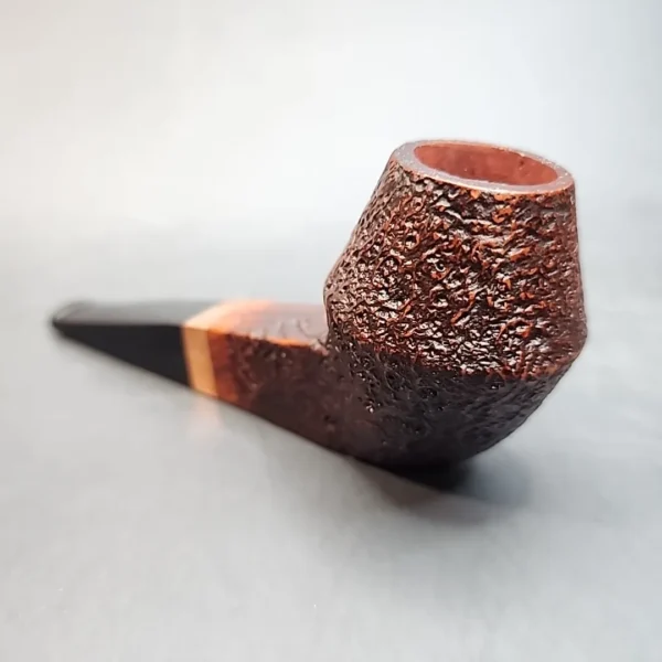 Morgan Pipes Blackjack 32, Sandblasted Rhodesian Briar Pipe [SOLD OUT] - Image 6