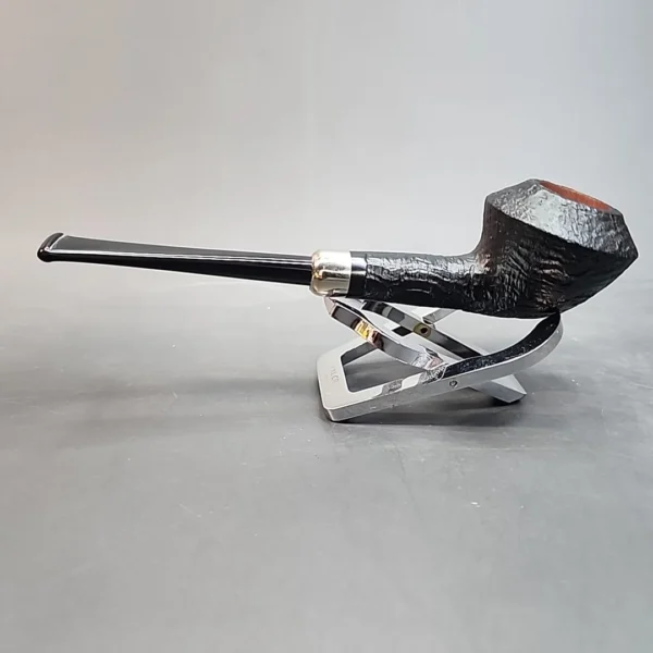 Morgan Pipes Blackjack 27, Sandblasted Rhodesian Briar Pipe, New [SOLD OUT] - Image 7