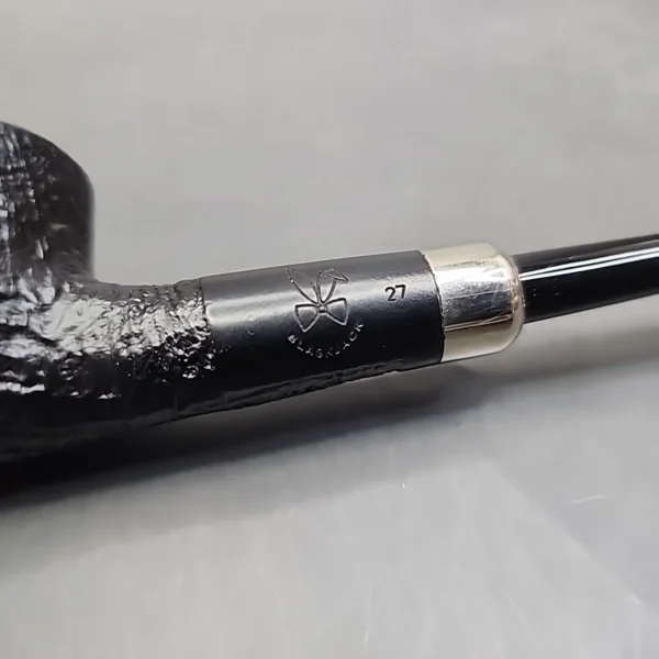 Morgan Pipes Blackjack 27, Sandblasted Rhodesian Briar Pipe, New [SOLD OUT] - Image 9