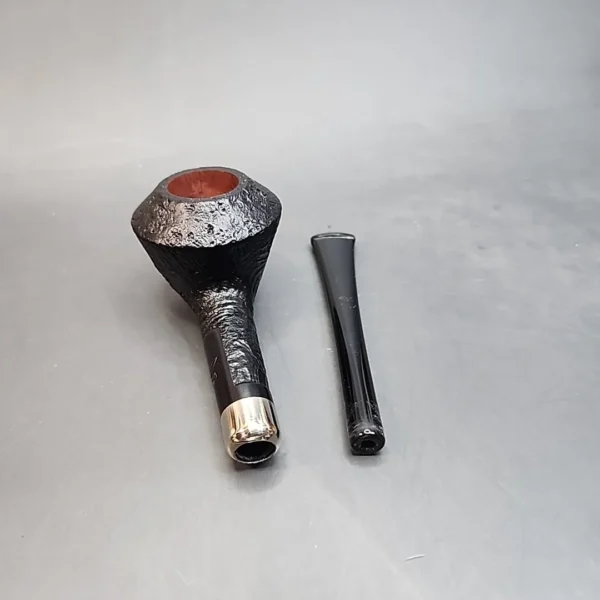 Morgan Pipes Blackjack 27, Sandblasted Rhodesian Briar Pipe, New [SOLD OUT] - Image 12