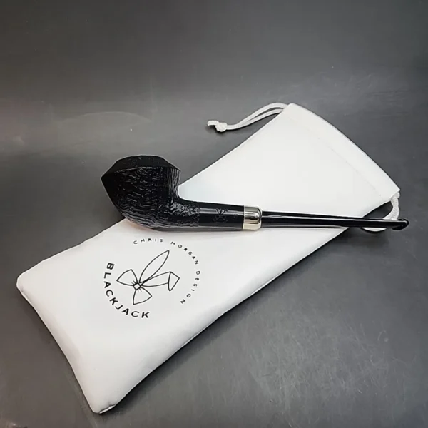 Morgan Pipes Blackjack 27, Sandblasted Rhodesian Briar Pipe, New [SOLD OUT] - Image 13