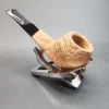 Morgan Pipes Bones, Sandblasted Bulldog Briar Pipe (New) [SOLD OUT] - Image 6