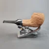 Morgan Pipes Bones, Sandblasted Bulldog Briar Pipe (New) [SOLD OUT] - Image 7