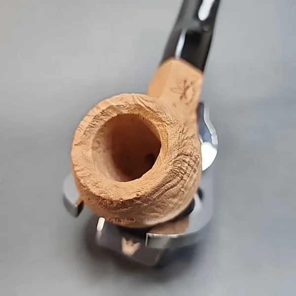 Morgan Pipes Bones Sandblasted Bulldog Briar Pipe, New [SOLD OUT] - Image 5