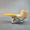 Vintage Twist Opera Block Meerschaum Pipe, Bone Tenon [SOLD OUT] - Image 7
