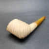 Vintage Twist Opera Block Meerschaum Pipe, Bone Tenon [SOLD OUT] - Image 8