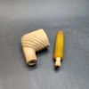 Vintage Twist Opera Block Meerschaum Pipe, Bone Tenon [SOLD OUT] - Image 11
