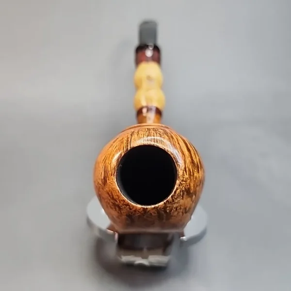 Tim Beaumont PapaBearPipes Smooth Acorn, Bamboo Shank, USA [SOLD OUT] - Image 4