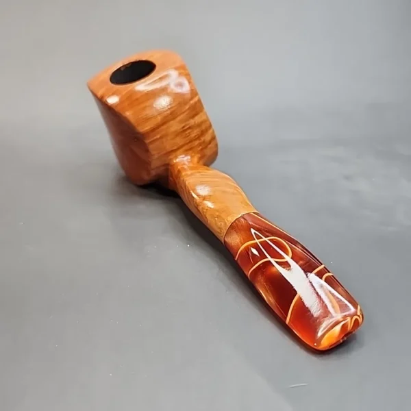 Tim Beaumont PapaBearPipes Smooth Blowfish, Handmade, USA [SOLD OUT] - Image 6