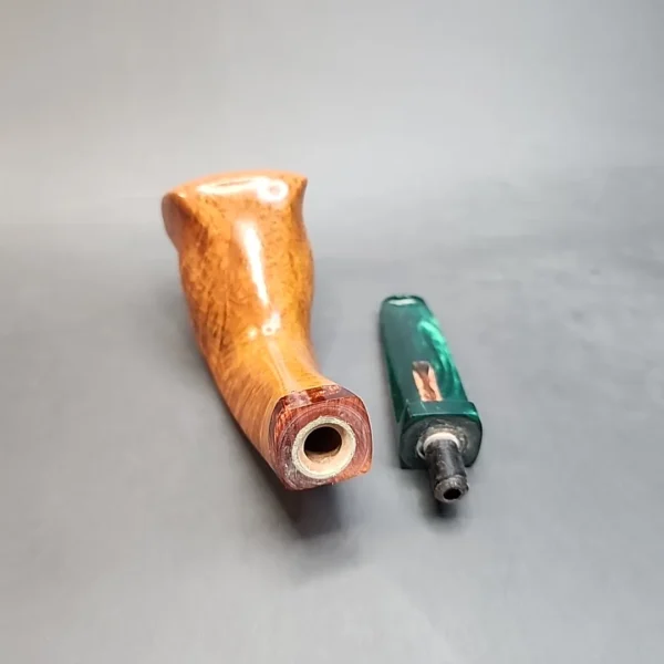 Tim Beaumont PapaBearPipes Partially Sandblasted Horn, USA [SOLD OUT] - Image 12