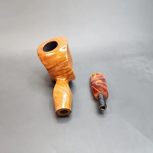 Tim Beaumont PapaBearPipes Smooth Blowfish, Handmade, USA [SOLD OUT] - Image 13