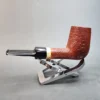 Tim Beaumont PapaBearPipes Sandblasted Lovat Briar Pipe, USA [SOLD OUT] - Image 7