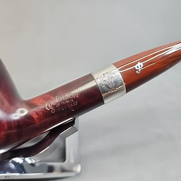 Peterson Irish Harp 106, Smooth Straight Billiard Briar Pipe, Fishtail [SOLD OUT] - Image 5
