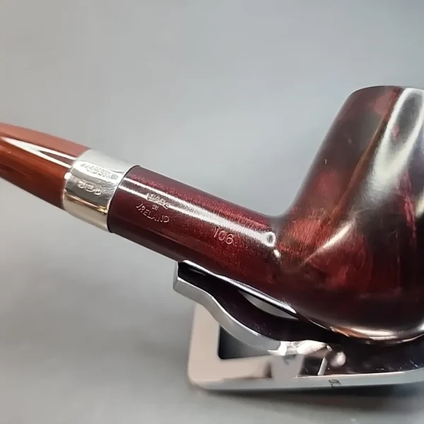 Peterson Irish Harp 106, Smooth Straight Billiard Briar Pipe, Fishtail [SOLD OUT] - Image 9
