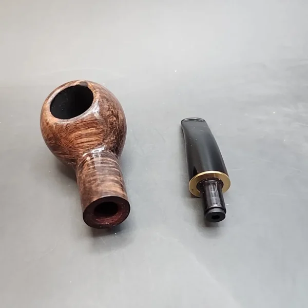 Rossi Notte Smooth Bent Author Estate Briar Pipe, Italian Estates [SOLD OUT] - Image 10