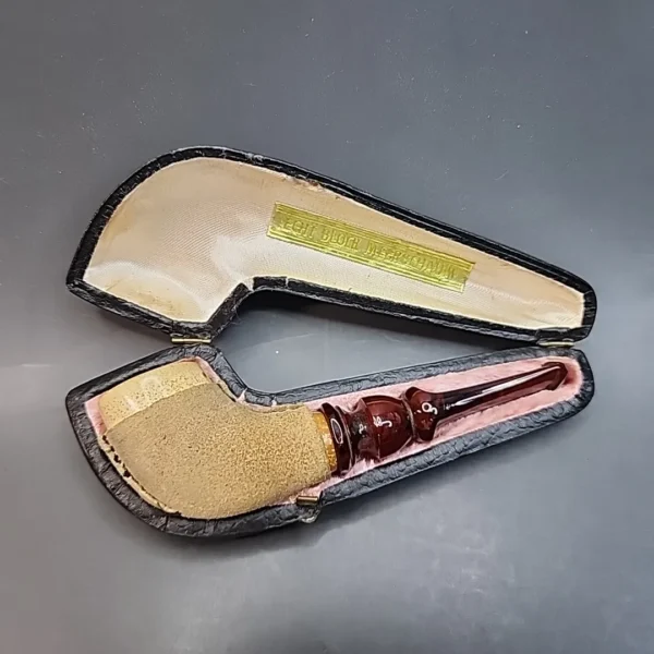 Echt Meerschaum Proctus Sheep Skin Estate Block Meerschaum Pipe [SOLD OUT] - Image 3