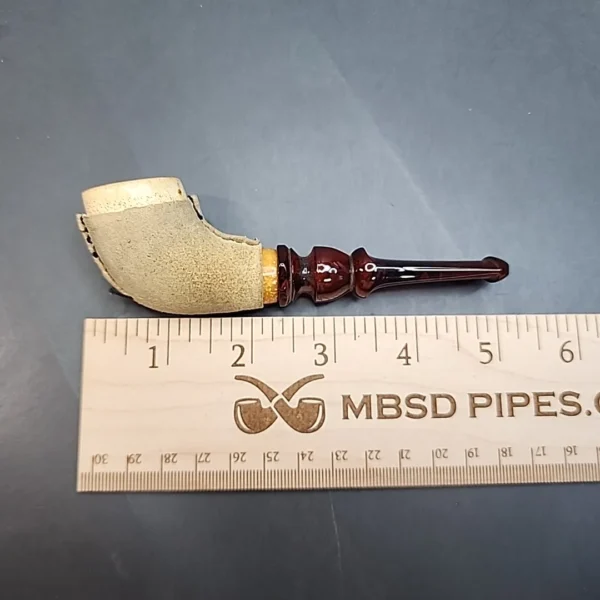 Echt Meerschaum Proctus Sheep Skin Estate Block Meerschaum Pipe [SOLD OUT] - Image 10