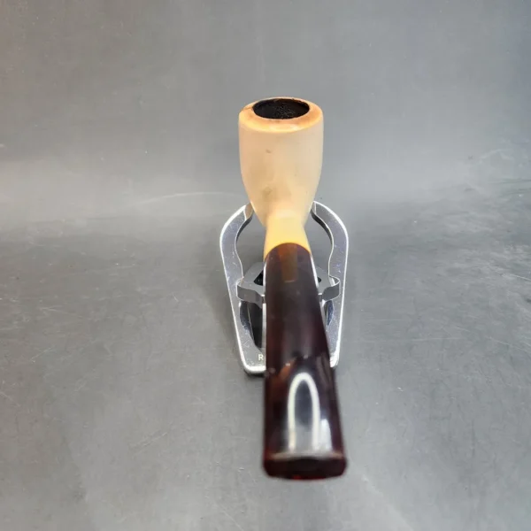 Vintage Bent Billiard Block Meerschaum Pipe, 9mm [SOLD OUT] - Image 10