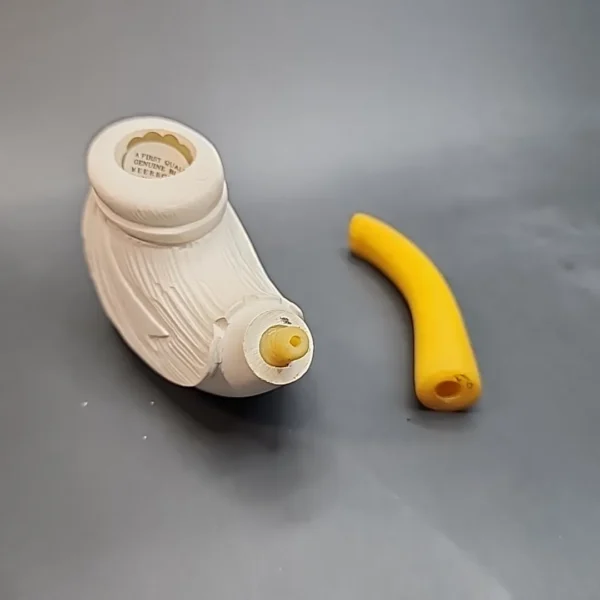 Vintage Block Meerschaum Pipe, Bearded Sultan, Unsmoked [SOLD OUT] - Image 12
