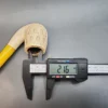 Vintage Lattice Bent Billiard Estate Block Meerschaum Pipe [SOLD OUT] - Image 10