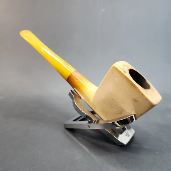 Vintage Panel Block Meerschaum Pipe, Case [SOLD OUT] - Image 8