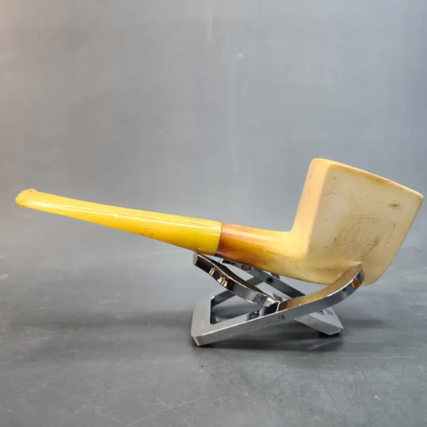 Vintage Panel Block Meerschaum Pipe, Case [SOLD OUT] - Image 9