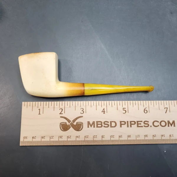 Vintage Panel Block Meerschaum Pipe, Case [SOLD OUT] - Image 10