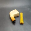 Vintage Panel Block Meerschaum Pipe, Case [SOLD OUT] - Image 12