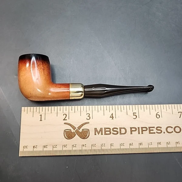 Calabresi Straight Billiard, African Block Meerschaum Pipe [SOLD OUT] - Image 8