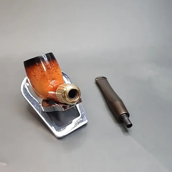 Calabresi Straight Billiard, African Block Meerschaum Pipe [SOLD OUT] - Image 10