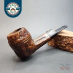 Mincer Era Custom-Bilt, Rusticated Straight Bulldog Estate Briar Pipe, American Estates