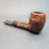 Mincer Era Custom-Bilt, Rusticated Straight Bulldog Estate Briar Pipe, American Estates [SOLD OUT] - Image 5