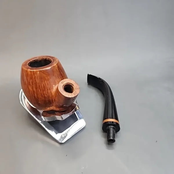 Paolo Becker 3 Heart Bent Apple Estate Briar Pipe, Italian Estates - Image 12