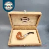 GBD Spigot 5081, Bent Billiard Briar Pipe, Sterling Silver, Unsmoked [SOLD OUT]
