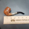 GBD Spigot 5081, Bent Billiard Briar Pipe, Sterling Silver, Unsmoked [SOLD OUT] - Image 14