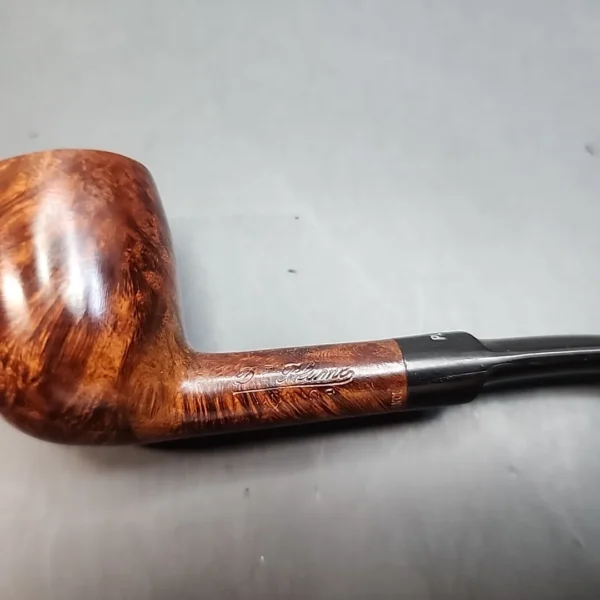 Dr Plumb Junior by GBD, Bent Billiard Estate Briar Pipe, Unsmoked (France) [SOLD OUT] - Image 5