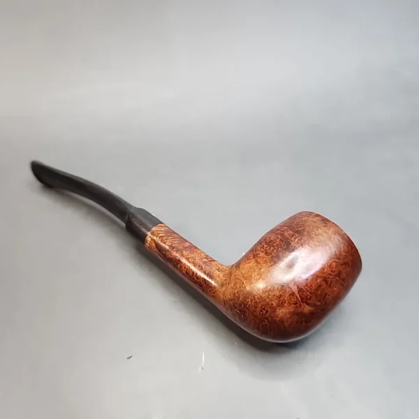 Dr Plumb Junior by GBD, Bent Billiard Estate Briar Pipe, Unsmoked (France) [SOLD OUT] - Image 6