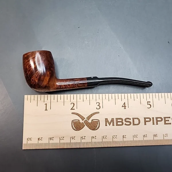 Dr Plumb Junior by GBD, Bent Billiard Estate Briar Pipe, Unsmoked (France) [SOLD OUT] - Image 7