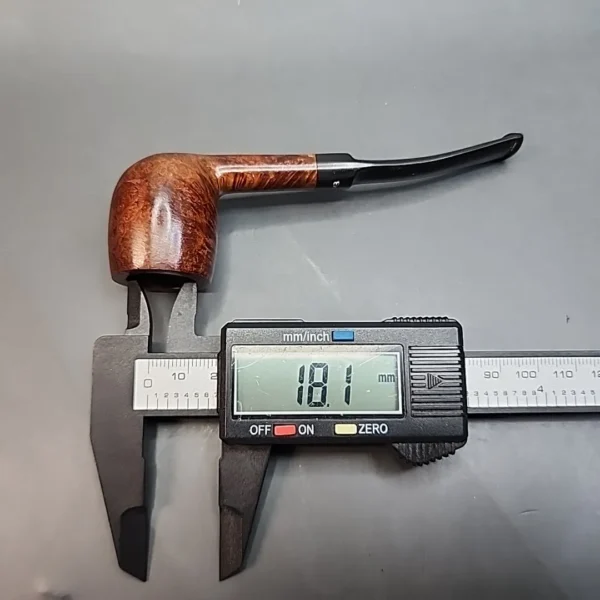 Dr Plumb Junior by GBD, Bent Billiard Estate Briar Pipe, Unsmoked (France) [SOLD OUT] - Image 8