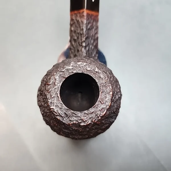 Astleys 109 Jermyn ST London, Rusticated Bent Bulldog Briar Pipe, Unsmoked [SOLD OUT] - Image 6