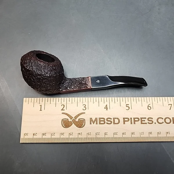 Astleys 109 Jermyn ST London, Rusticated Bent Bulldog Briar Pipe, Unsmoked [SOLD OUT] - Image 10