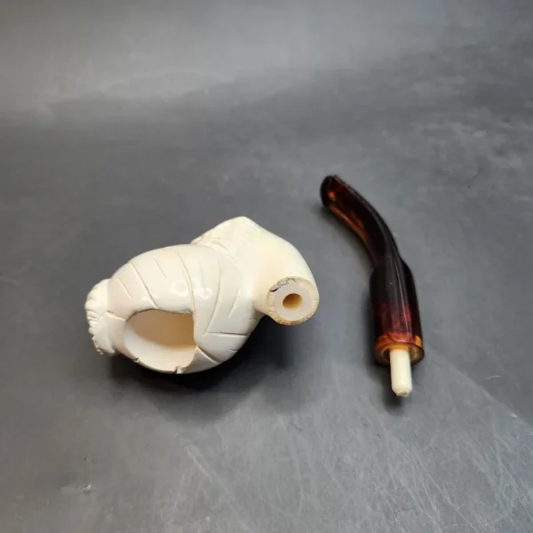Vintage Estate Block Meerschaum Pipe, Unsmoked [SOLD OUT] - Image 10