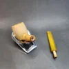 Echt Bernstein Austrian Straight Billiard Estate Block Meerschaum Pipe [SOLD OUT] - Image 10