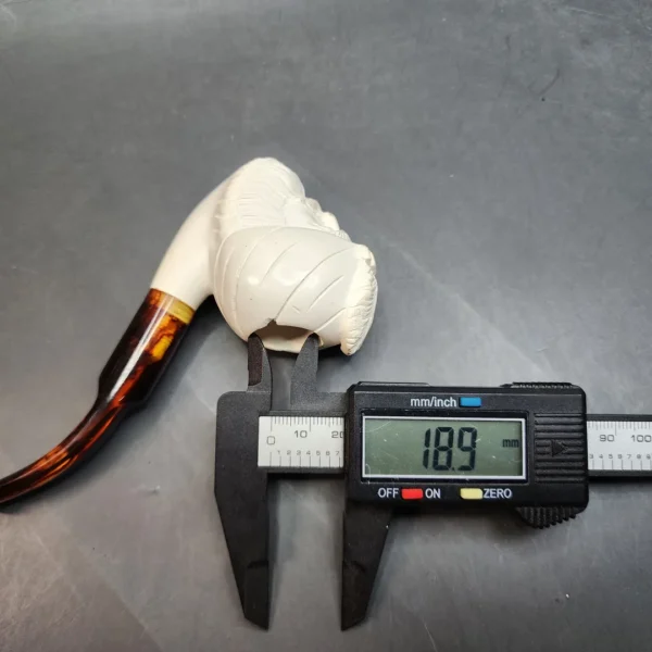 Vintage Estate Block Meerschaum Pipe, Unsmoked [SOLD OUT] - Image 11