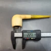 Echt Bernstein Austrian Straight Billiard Estate Block Meerschaum Pipe [SOLD OUT] - Image 12