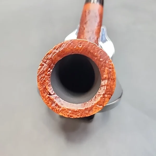 Comoy's Pebble Grain 87, Sandblasted Zulu Briar Pipe, Unsmoked [SOLD OUT] - Image 4