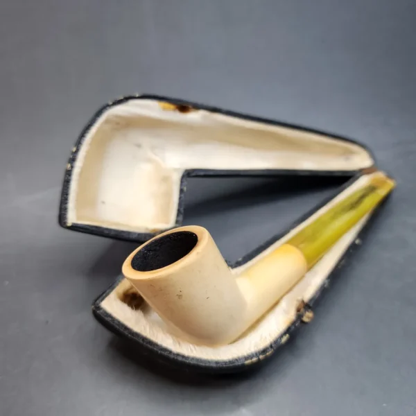 Echt Natur Meerschaum Ultralight Dublin Block Meerschaum Pipe, Austrian Estates - Image 3