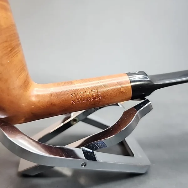 Michel Naturals 1351, Smooth Straight Dublin Briar Pipe, Unsmoked [SOLD OUT] - Image 4