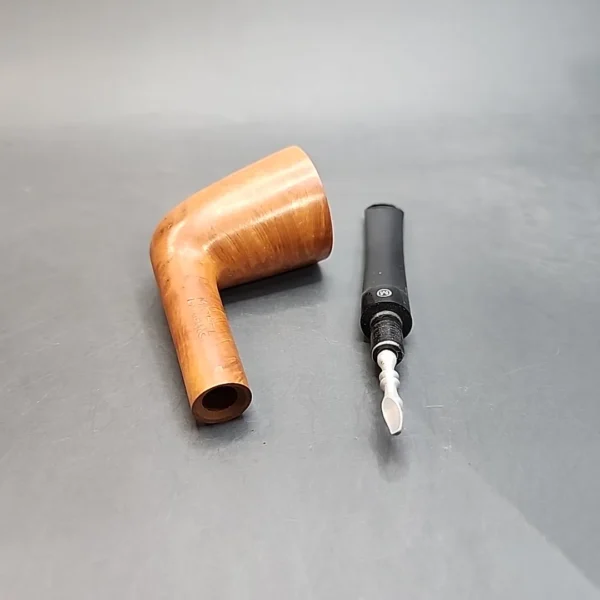 Michel Naturals 1351, Smooth Straight Dublin Briar Pipe, Unsmoked [SOLD OUT] - Image 11