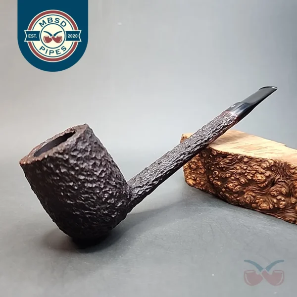 Astleys, Rusticated Lumberman Briar Pipe, English Estates
